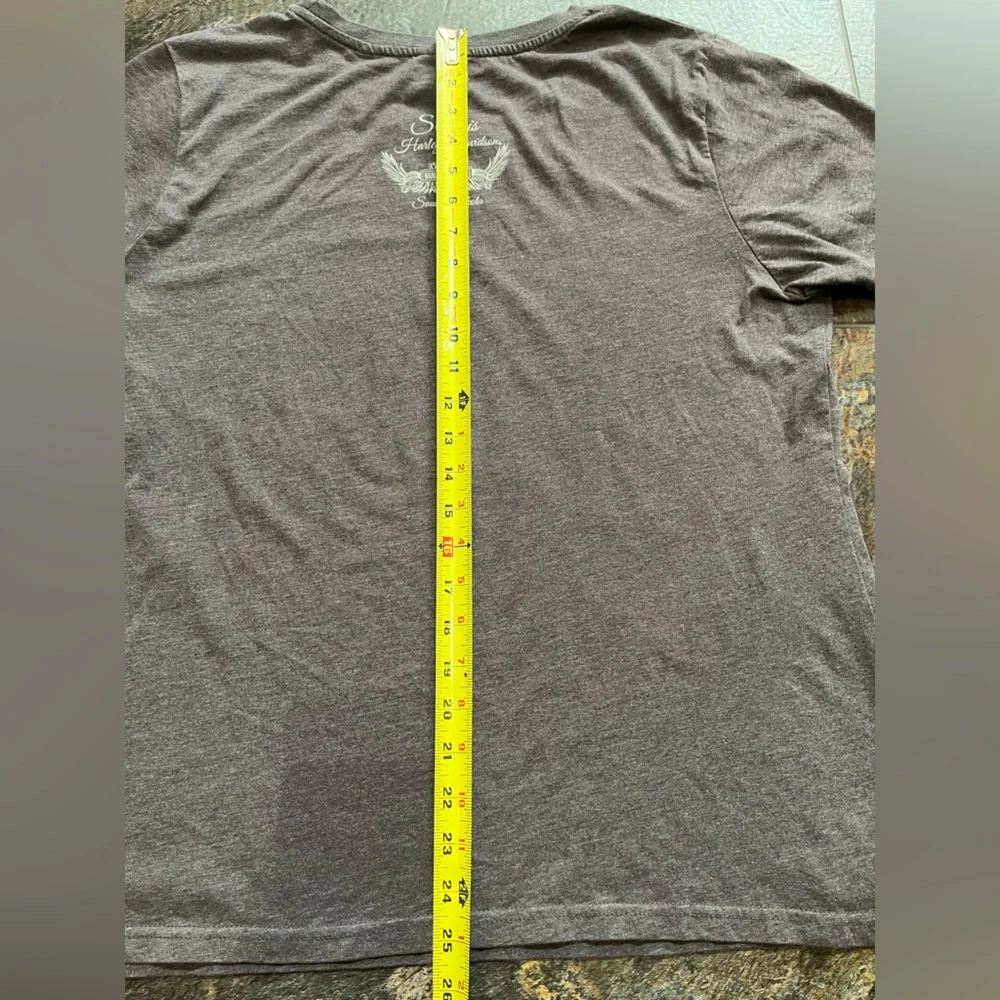 Women’s Harley-Davidson Sturgis motorcycle gray shirt sleeve tee shirt. Size 2XL